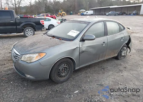 2010 Hyundai Elantra Gls from USA, damaged, VIN KMHDU4AD5AU860500